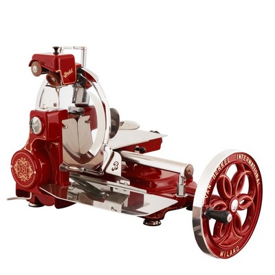 Berkel Volano B114 - Manual Flywheel Slicer Red